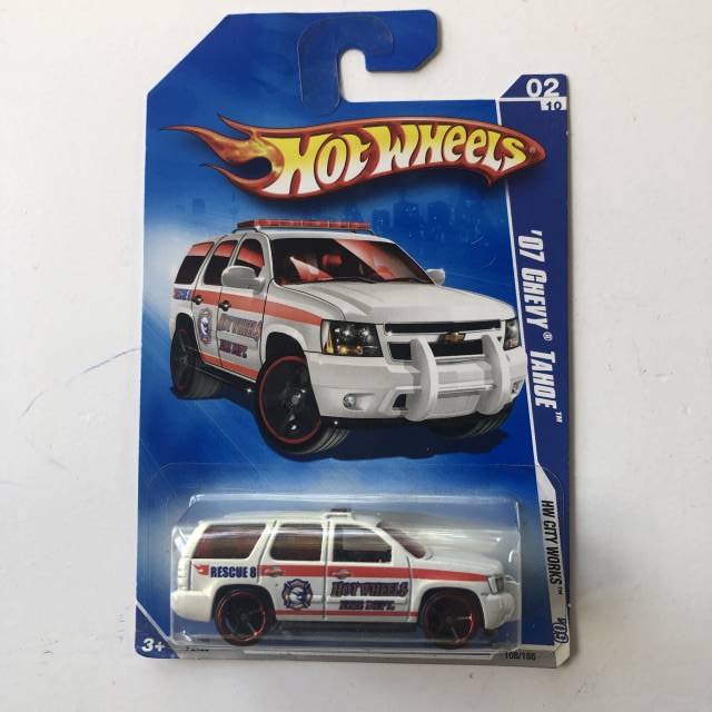 HW 07 Chevy Tahoe HW City Works No 100