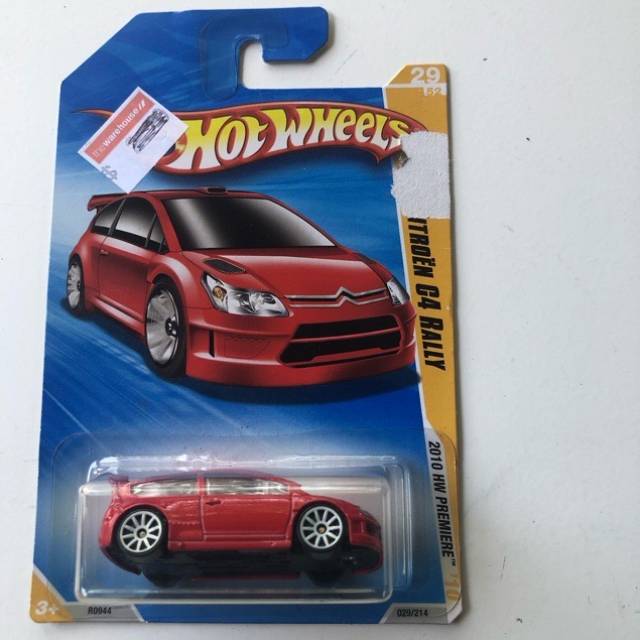 HW Citroen C4 Rally 2010 HW Premiere No 29