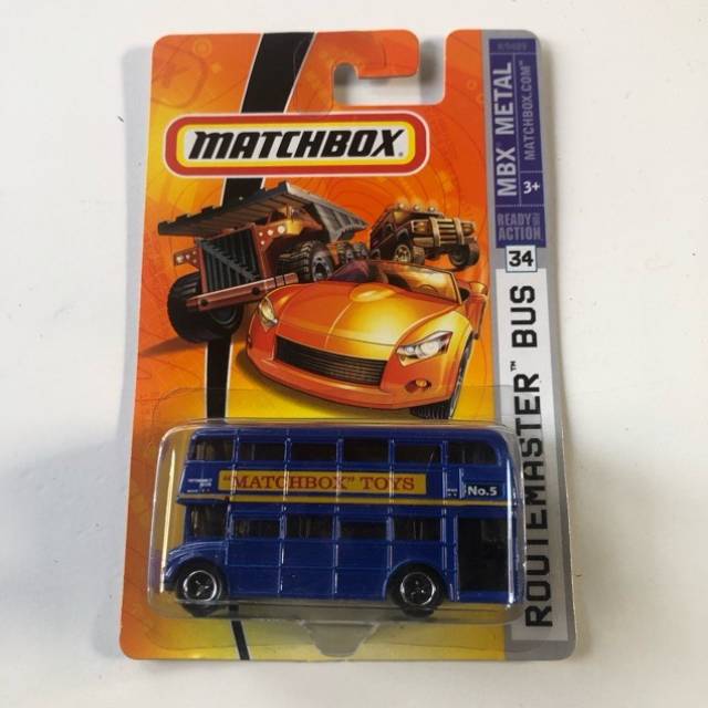 MB Routemaster Bus MBX Metal No 34