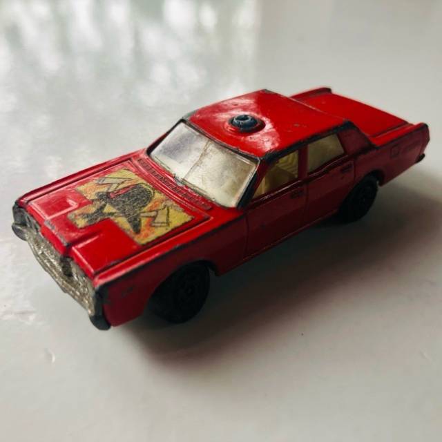 MB Superfast Mercury Fire Car