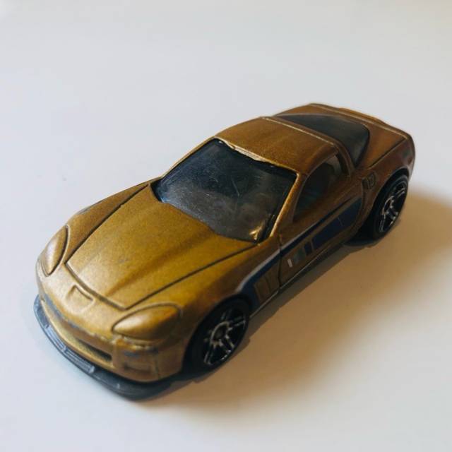HL 2010 Metallic Gold Corvette Malaysia T9702