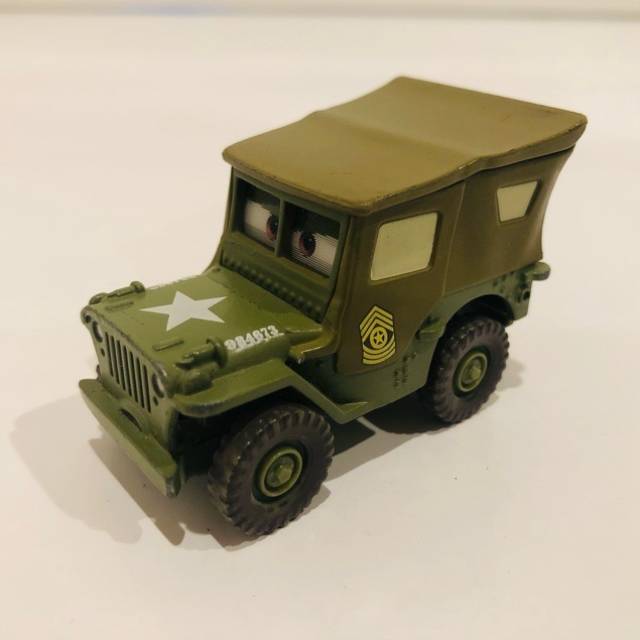 Pixar Cars- SARGE VETERAN TRUCK Disney Pixar