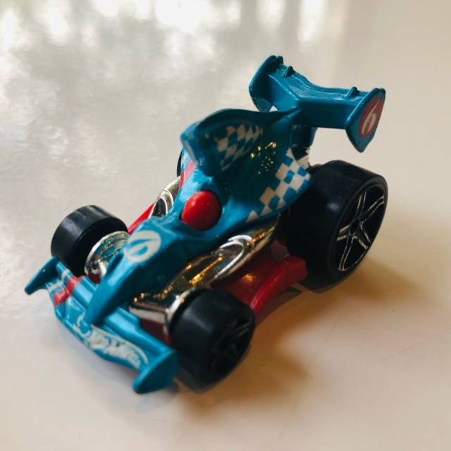 HF Tooned F1 Car Blue X1645 2012 Malaysia