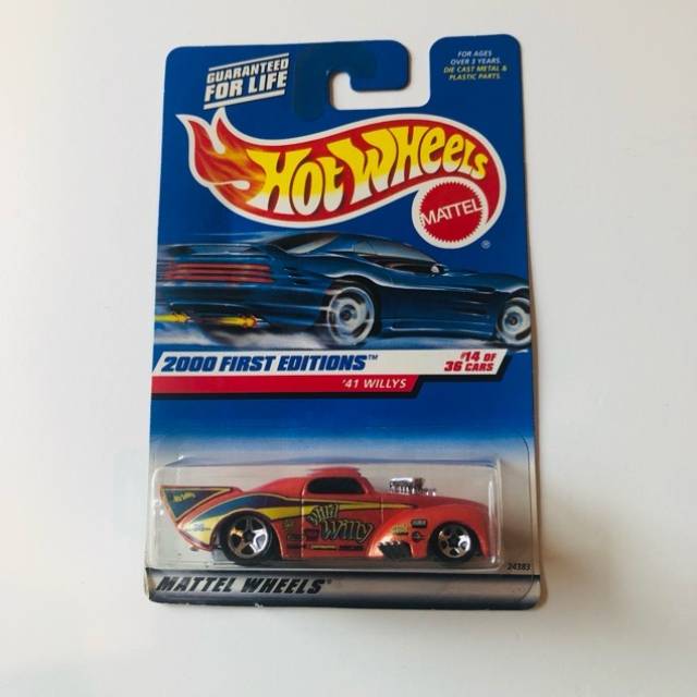 HW ‘41 Willys Orange 2000 No 74