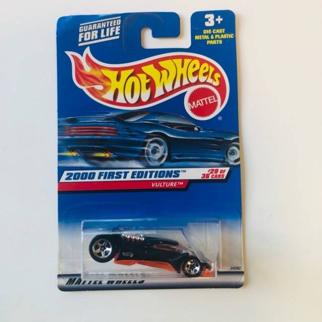 HW Vulture Black 2000 First Editions No 89