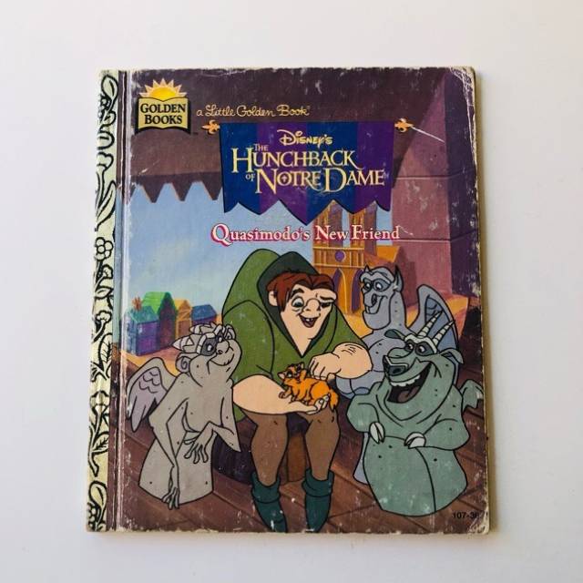 Golden Book The Hunchback of Notre Dame Quas...
