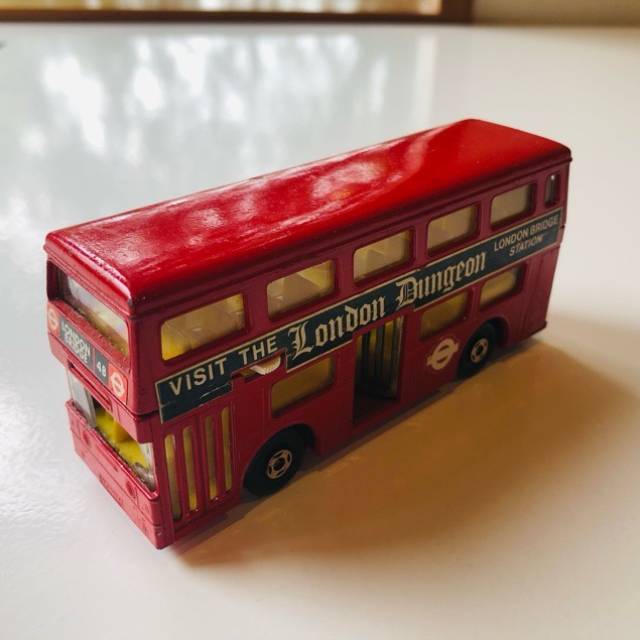 MB Superkings The Londoner K-15 1972 Red Vis...