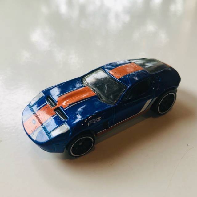 HL 2005 Ford Shelby GR-1 Concept Blue w Oran...