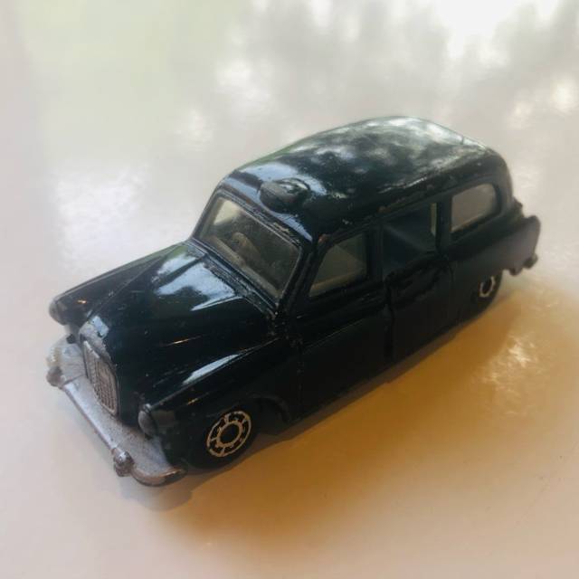 MB Taxi FX4R London Taxi Cab Black 1986