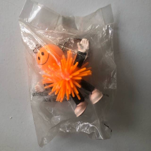 KFC Happy Face Figure Koosh Rubber Ball Smil...