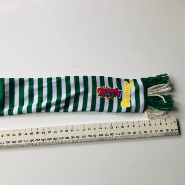 Barney Scarf Green (80cm Long) (PAM)