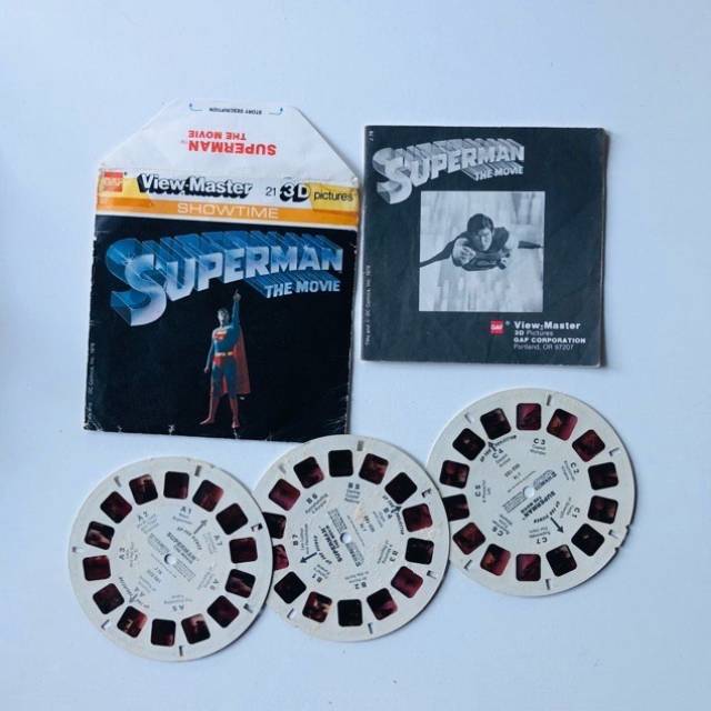 View Master Superman the Movie Showtime