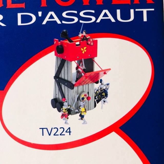 Papo Siege Medieval Tower Tour DAssaut TV224...