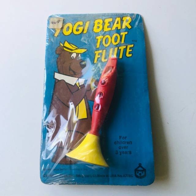 Yogi Bear Toot Flute 1981 Hanna-Barbera Prod...