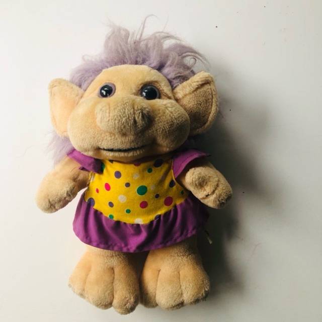Troll - Party with Purple Hair 1980s ( PAM)