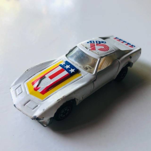 Yatming Corvette White USA (15) 1970s