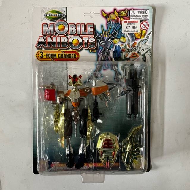 Mobile Dragon-Bot Anibots 3-Form Changer Act...