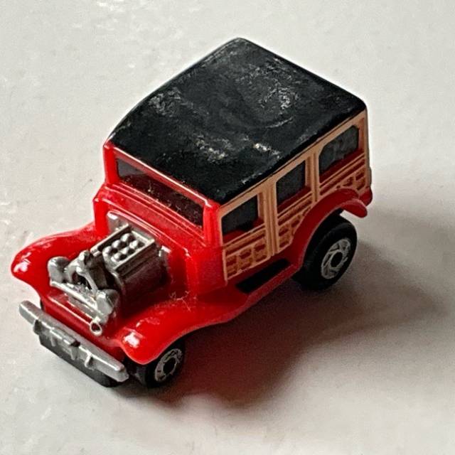 Micro Machines Woody Hotrod Red 1989