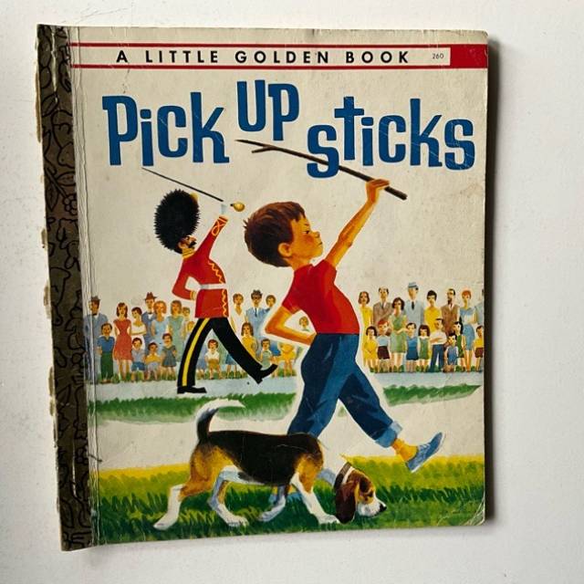 Golden Book- Pick Up Sticks 260 1978