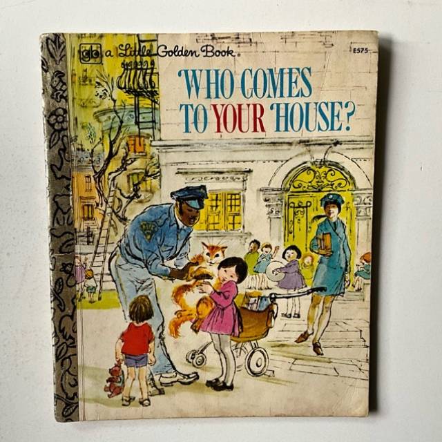Golden Book - Who Comes to YOUR House? E575...