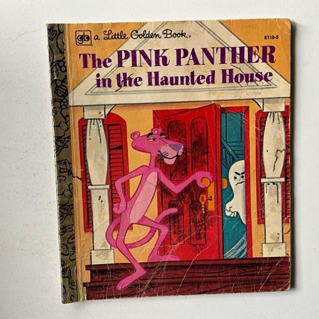 Golden Book - The PINK PANTHER in the Haunte...