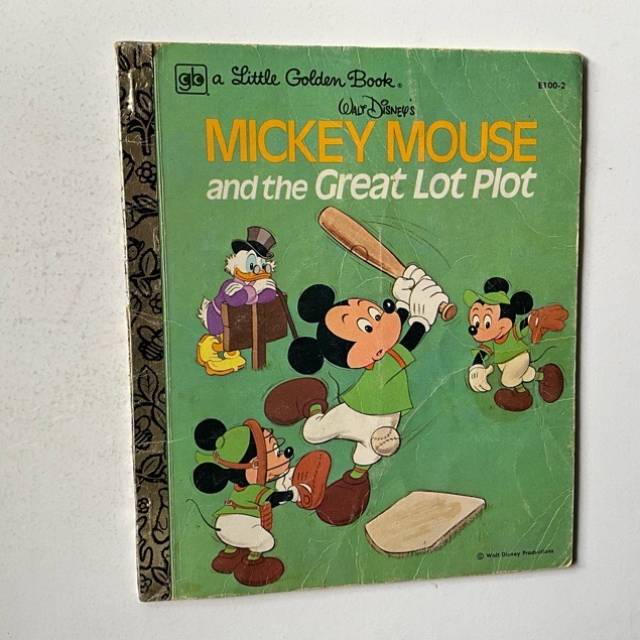 Golden Book - Walt Disney’s Mickey Mouse a...
