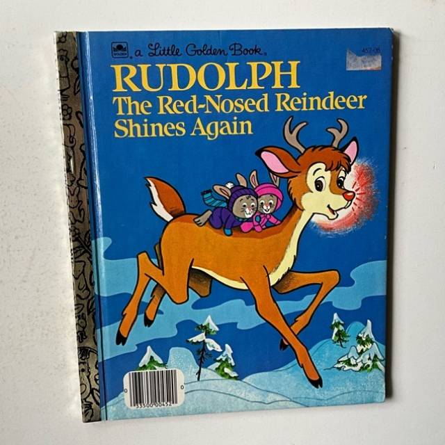 Golden Book - RUDOLF The Red-Nosed Reindeer...