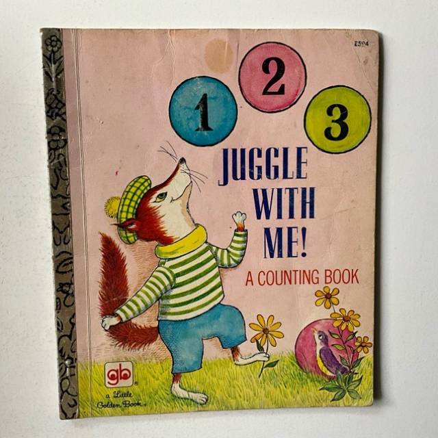 Golden Book - 1, 2, 3 JUGGLE WITH ME E594 1976