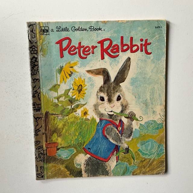 Golden Book - Peter Rabbit E479-1 1980