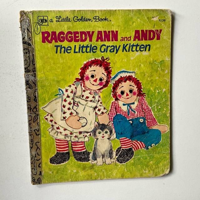 Golden Book - Raggedy Ann and Andy The Littl...