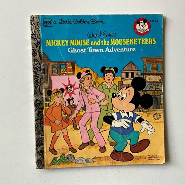Golden Book - Walt Disney’s MICKEY MOUSE a...