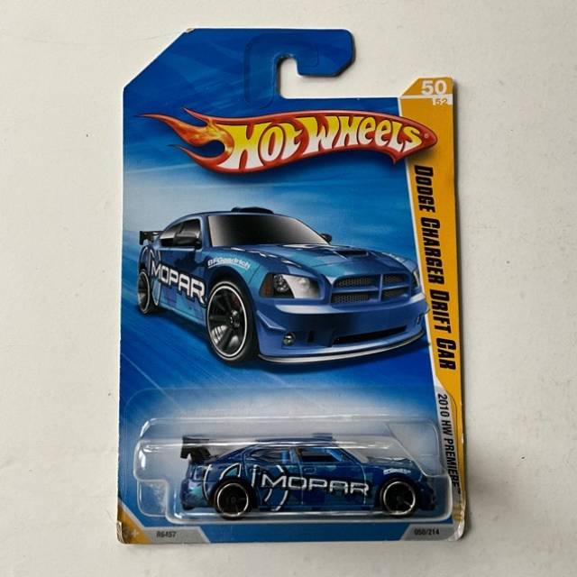 HW Dodge Charger Drift Car MOPAR Blue 2010 H...