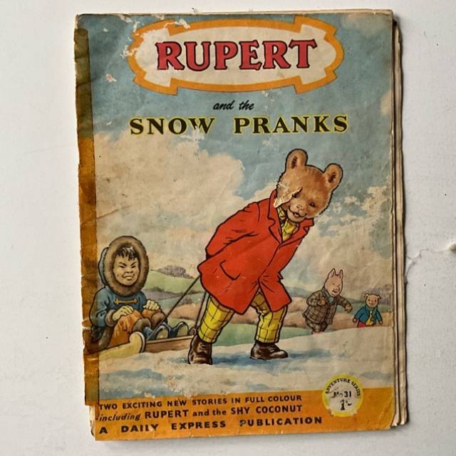 RUPERT and the SNOW PRANKS 1960s