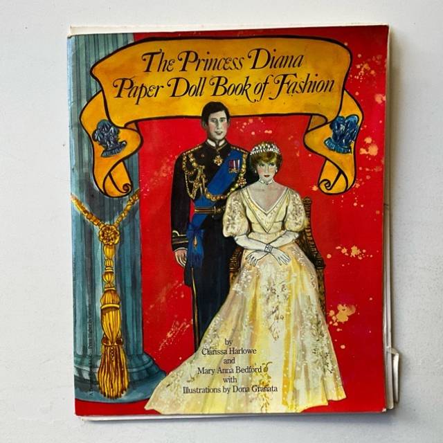 The Princes Diana Paper Doll Book of Fashion...
