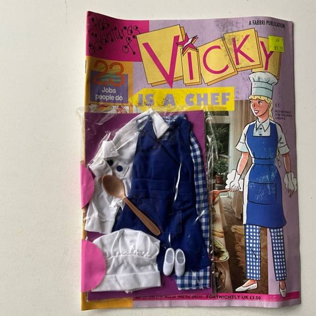 The Adventures Of Vicky IS A CHEF No 23 1991...