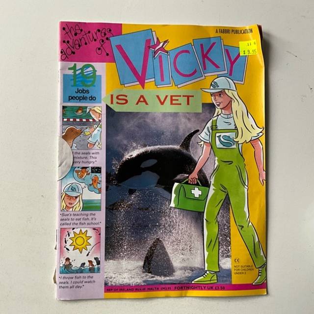 The Adventures Of Vicky IS A VET No 19 1991...
