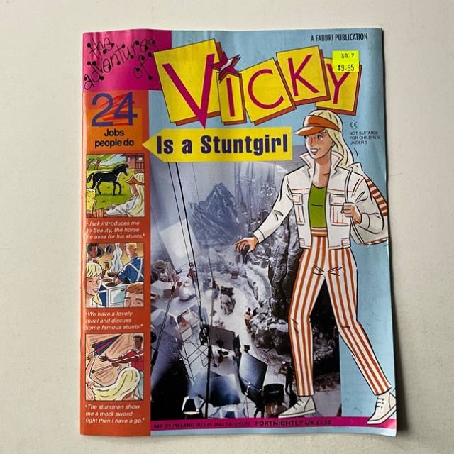 The Adventures Of Vicky Is a Stunt girl No 2...