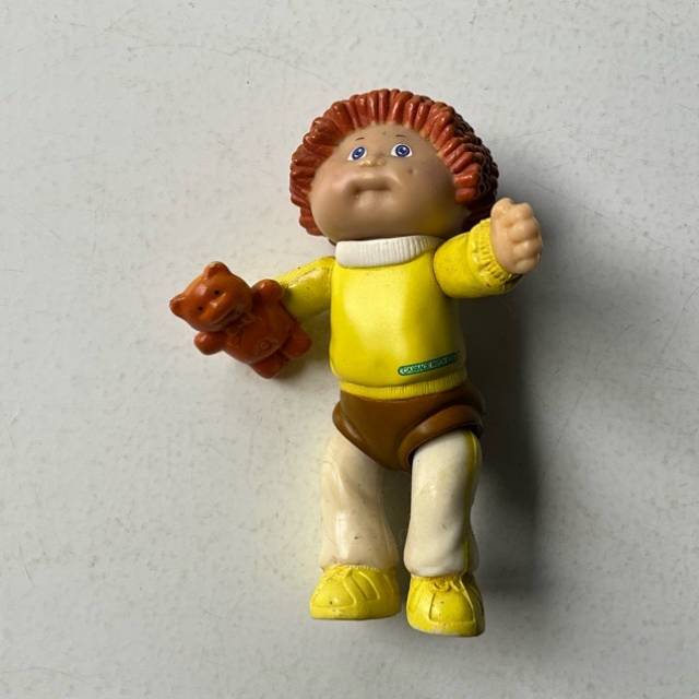 Cabbage Patch Kids 1984 PVC Mini Doll Teddy...