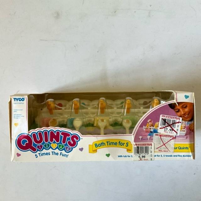 1989 Tyco Quints Bath Time For 5 (PAM)