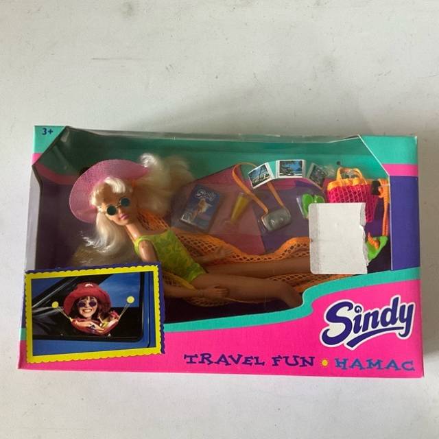 SINDY TRAVEL FUN HAMAC 1995 HASBRO (PAM)