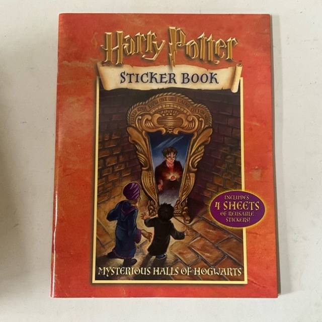 Harry Potter STICKER BOOK SCHOLASTICS 2001 (...