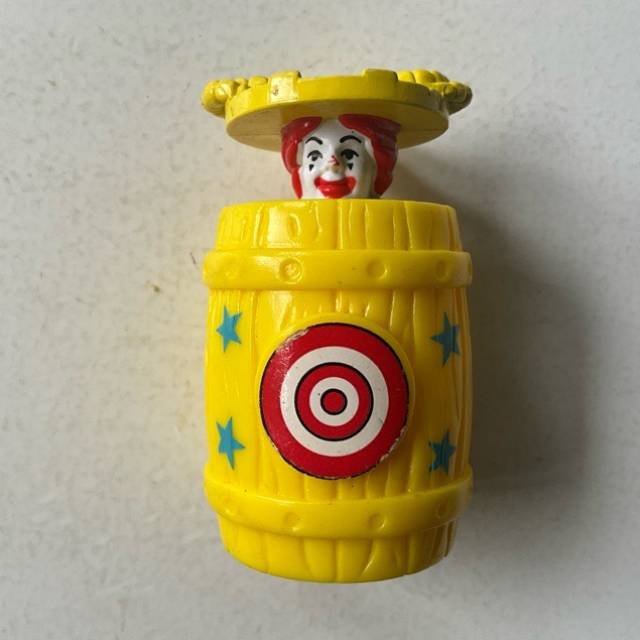 McDonalds McRodeo 1995 Rodeo Ronald Barrel