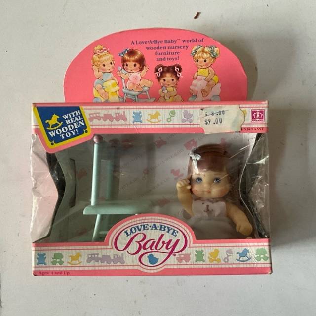 Love A Bye Baby Vintage Doll With Furniture...