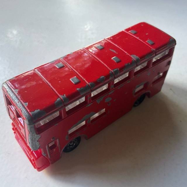 TOMICA LONDON BUS RED 1977 No 95