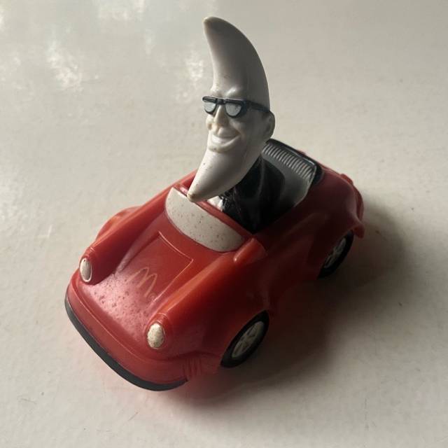 McDonald’s - 1988 Red Car Moon Man Toy Veh...