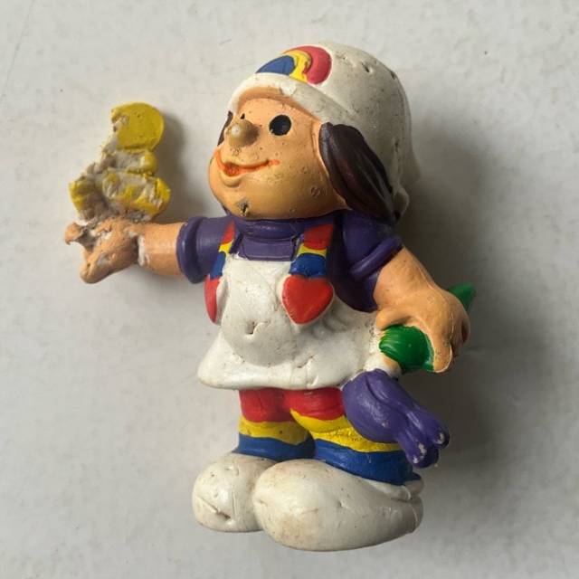Rainbow Brite Kids Painter girl with butterf...