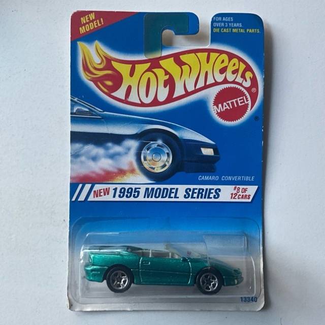 HW CAMARO CONVERTIBLE Green No 344