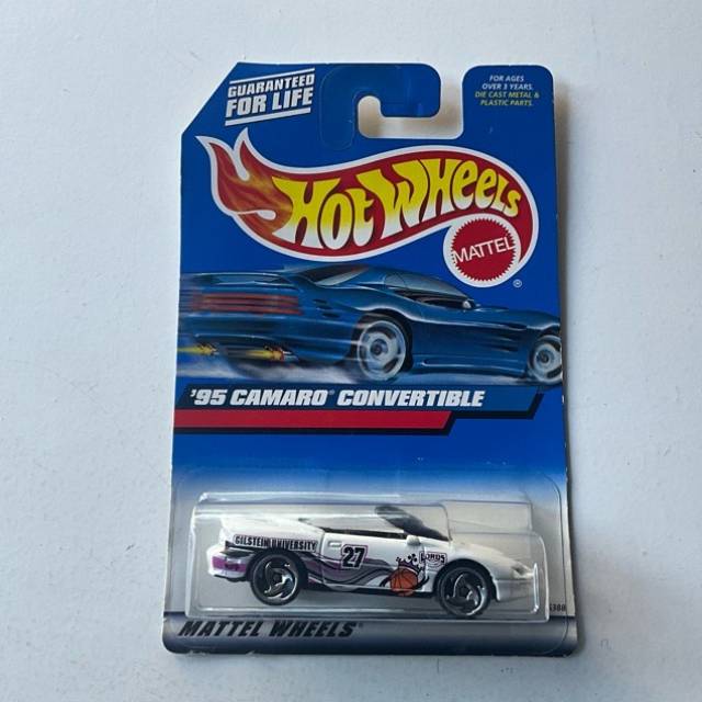 HW ‘95 CAMARO CONVERTIBLE (27) White No 179