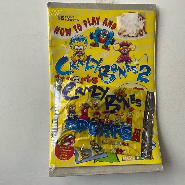 CRAZY BONES 2 SPORTS MAGIC BOX with Album