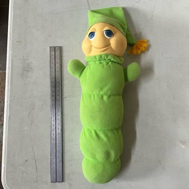 1984 - Hasbro Original Green Gloworm GLOW WO...